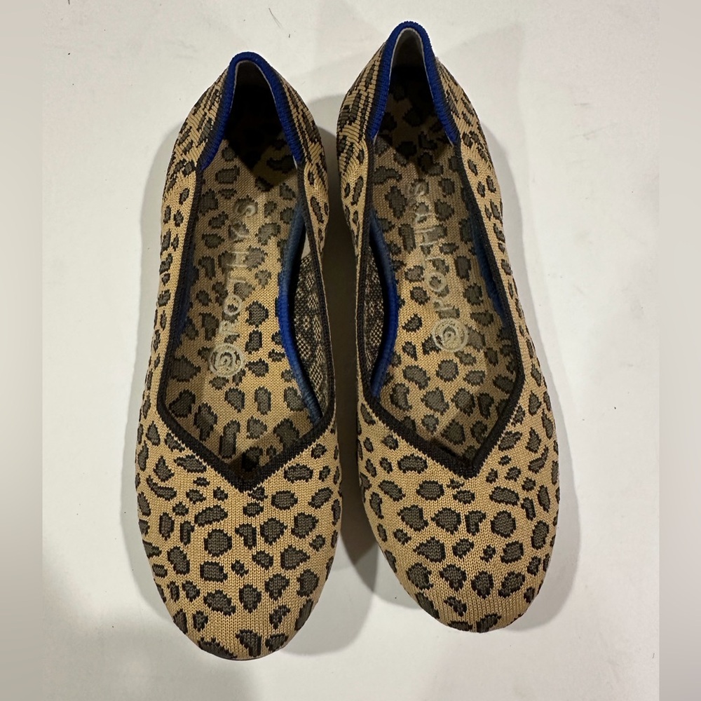 ROTHY’S Cheetah Print Ballet Flats